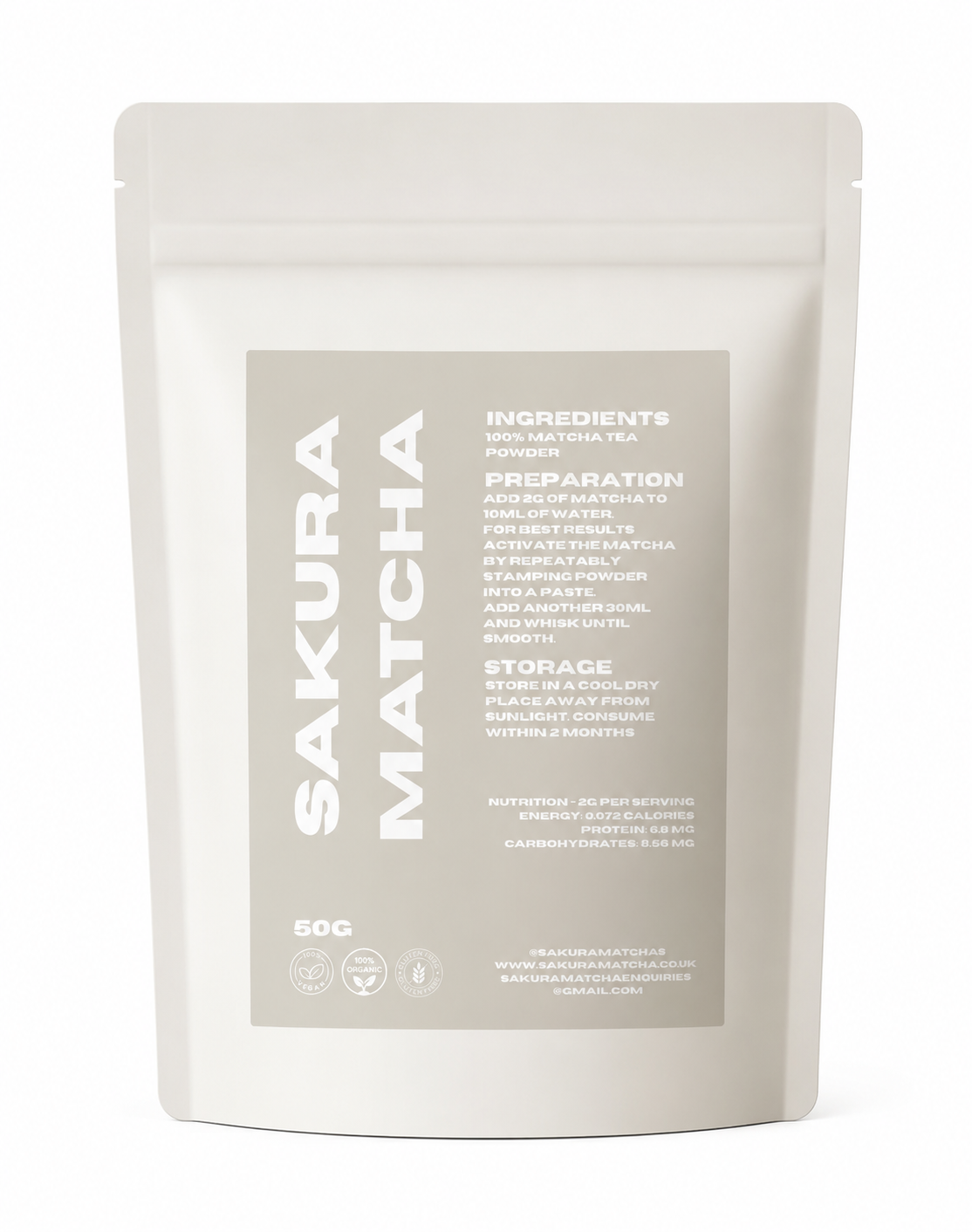 Matcha powder 50g